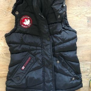 Canada Goose Black Kids Vest